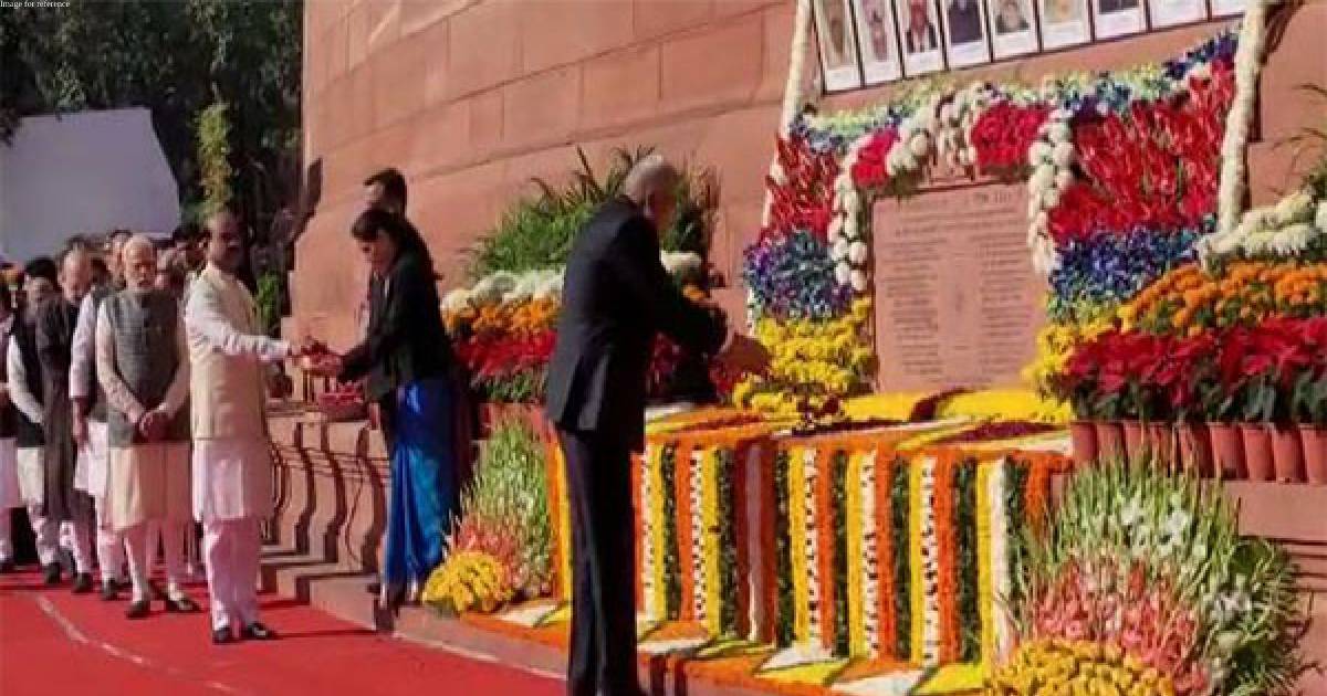 Vice President Dhankhar, PM Modi pay floral tributes to victims of 2001 Parliament attack